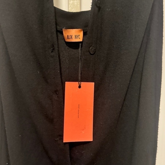 ALIX NYC Alcott Womens Halter Dress‎ Size Medium Color Black  NWT - Picture 7 of 11